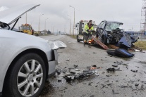 Vážna dopravná nehoda pri Dubnici nad Váhom 