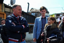 Minister Čislák navštívil rómsku osadu 