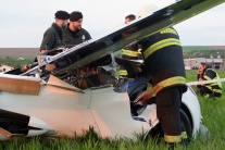 Nehoda aeromobilu v Nitre