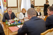 Premiér R. Fico na návšteve Srbska
