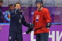 Tréning slovenských hokejistov v Soči