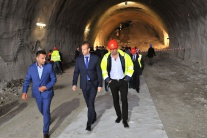 Prerazenie tunela Poľana 
