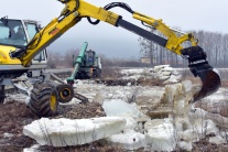 Slovensko Michaľany katastrofy povodne záplavy zim