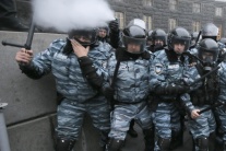 Ukrajina, EÚ, demonštrácie 
