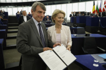 Ursula von der Leyenová v Európskom parlamente