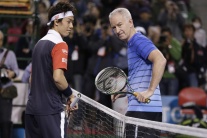 Charitatívny zápas McEnroe vs. Nišikori