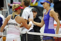 Tenisový zápas medzi Slovenskom a Švédskom