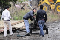 Likvidácia nelegálnej rómskej osady v Košiciach