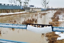 Situácia na rieke Roňava v obci Michaľany 