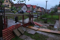 Náhla prívalová povodeň v obci Važec