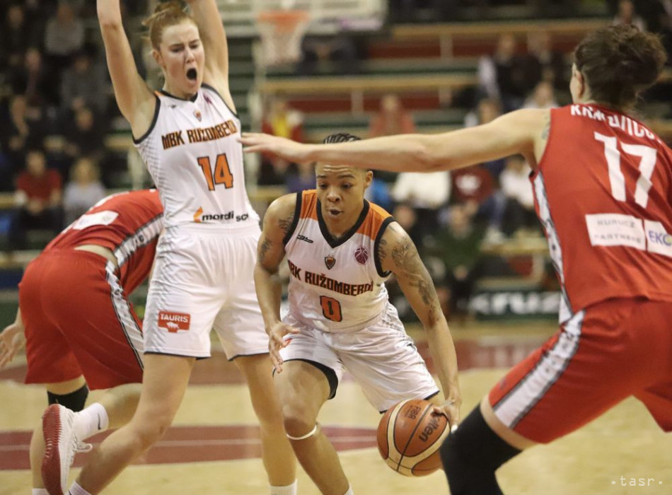 Basketbalistky Ružomberka zdolali v 1. osemfinále pohára FIBA Tarbes