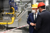 Otvorenie novej plynovej kotolne v Seredi