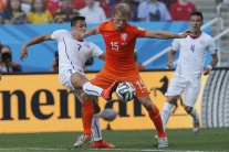Obrazom na Teraz.sk: Zo zápasu Holandsko - Čile