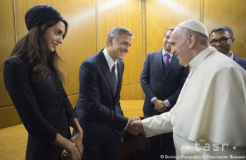 Highlighty týždňa: Richard Gere a George Clooney sa stretli s pápežom