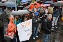 Protest SAV v Bratislave