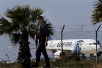 Unesené lietadlo na Cypre