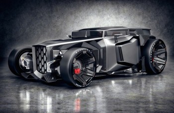 Lamborghini Rat Rod: Vytrhnuté zo sci-fi filmu, vložené do nášho sveta