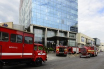 Požiar na Vajnorskej ulici