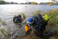 NÁROČNÁ AKCIA: Potápači v Plzni hľadali niekoľko hodín v rieke človeka