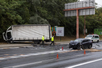 Nehoda v Bratislave na Gagarinovej ulici