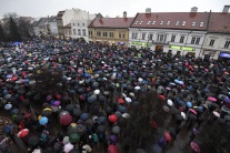 Košice, protest, Za slušné Slovensko