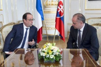 Francois Hollande v Bratislave