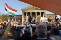 Pochod mieru v Budapešti