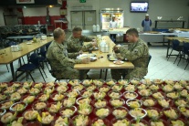 Afganistan USA Vojaci  Vďakyvzdanie 
