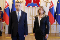 Prezidentka a veľvyslanec v Moldavskej republike