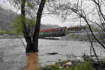 Zvýšená hladina riek na Kysuciach