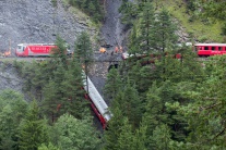 Vlakové nešťastie vo Švajčiarsku
