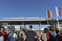 Volkswagen Slovakia VWSK štrajk