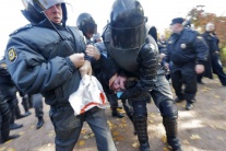 Demonštrácia v Petrohrade