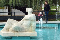 Otvorenie zrenkonštruovanej fontány v Košiciach