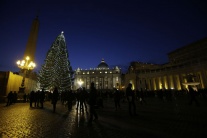 Vianočný stromček vo Vatikáne