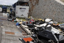 Nehoda českého autobusu v Chorvátsku 