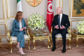 G. Meloniová v Tunisku rokovala o migrácii aj ekonomickej spolupráci