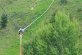 V Gombaseku slávnostne otvorili novú 500 metrov dlhú zipline dráhu