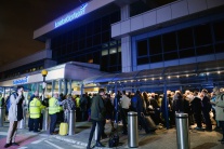 Evakuácia letiska London City