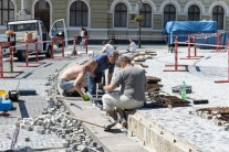 Rekonštrukcia Svätoplukovho námestia v Nitre