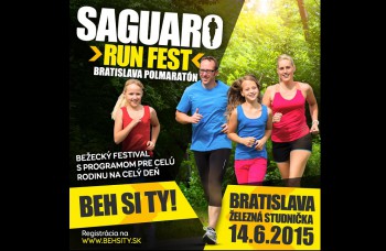 Príďte si zabehať na Saguaro Run Fest – Bratislava polmaratón