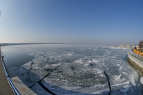 OBRAZOM: Zamrznuté Gabčíkovo